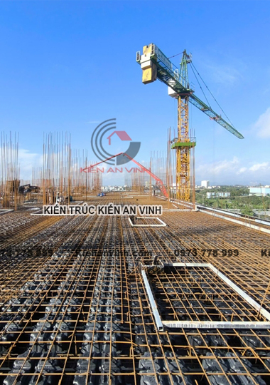 Thi công sàn vượt nhịp