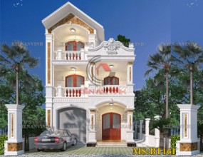 Ngắm mãi biệt thự tân điển 3 tầng đẹp năm 2018
