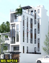 Mẫu thiết kế nhà phố 4 tầng 1 tum 1 lửng 7x25m tại quận Gò Vấp