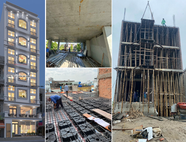 Thi công sàn vượt nhịp 10m nhà 6 tầng: Công nghệ hiện đại & Lợi ích tiết kiệm