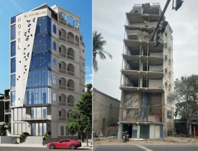 Cải Tạo Khách Sạn 7 Tầng Phong Cách Hiện Đại: Diện Mạo Mới Thu Hút