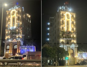 Thi công khách sạn 7 tầng tân cổ điển có tầng hầm: Sự kết hợp hoàn hảo