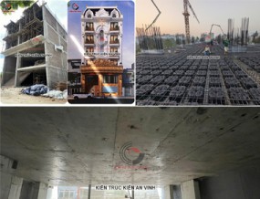 Thi công sàn vượt nhịp 10m khách sạn tân cổ điển 5 tầng | An toàn & Chất lượng