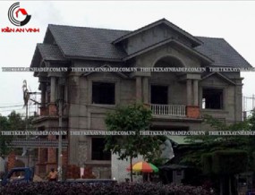 Kỹ thuật xây thô biệt thự 2 tầng: Mái thái, Tân cổ điển