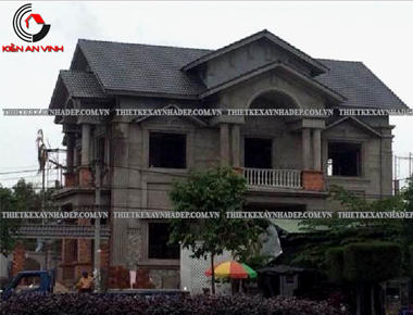 Kỹ thuật xây thô biệt thự 2 tầng: Mái thái, Tân cổ điển