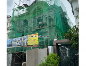 Thi công phần thô biệt thự 3 tầng mái thái tân cổ điển hiện đại - Chuyên nghiệp
