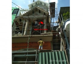 Thi công phần thô nnà phố tân cổ điển 3 tầng: Kiến trúc thanh lịch, hiện đại và sang trọng