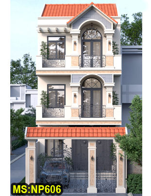 Mẫu thiết kế nhà phố 3 tầng mái thái tân cổ điển: Tiện nghi, Thẩm mỹ